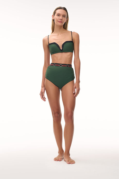 Olinda Bottom / Green - Horse Reins